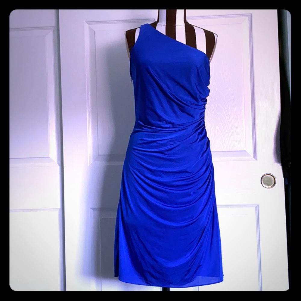 Blue dress
